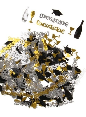 Congratulation  Champagne Table Confetti Graduation