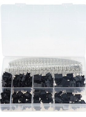 560PCS/Box JST SM2.54mm Male+Female 2P 3P 4P 5P Housing Conn