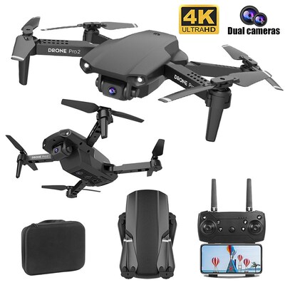 New E99 Pro2 Rc Drone 4K Hd Dual Cameras Wifi Fpv Professio