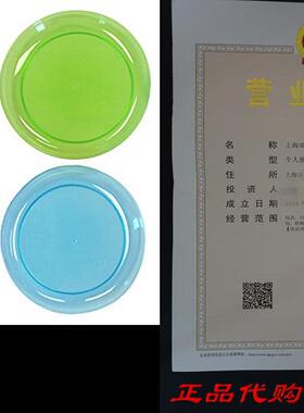 Party Essentials Hard Plastic 9-Inch Round Party/Luncheon P