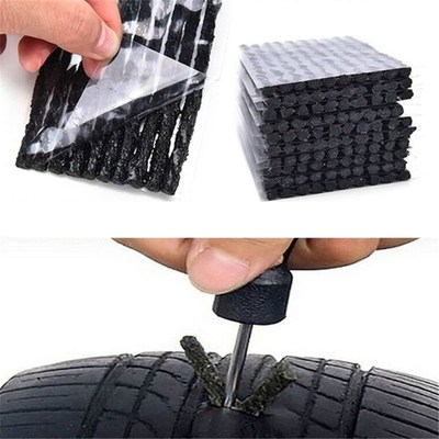 20Pcs Tubeless Tire Tyre Puncture Repair Kit Strips  Car cyc