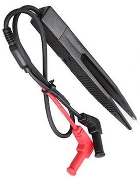 1PCS D Inductor Test  Probe Tweezers for Resistor Multimeter