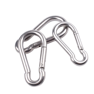 High Quality 304 Stainless Steel Carabiner Keychain Carbine