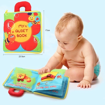 Cloth Books Infant Early Cognitive Development My Quiet Book