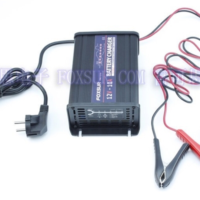 FOXSUR 12V 10A Automatic Smart Battery Charger, Maintaine