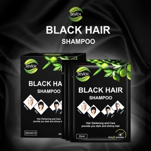 Hair-Dye-Shampoo Hair-Care Grey Instant Black White 1/5pcs S