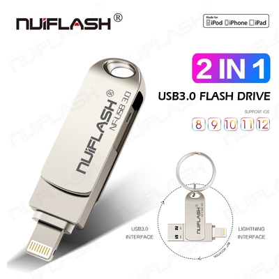thumb USB for iphone/ipad/Lightning/ios/OTG memory stick pe