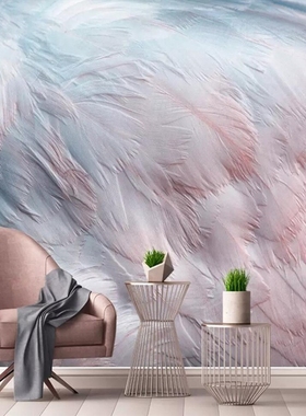 Milofi custom large 3D wallpaper mural Nordic watercolor fl