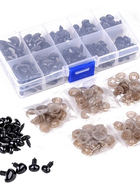 100Pcs/Box 5 Sizes Plastic Safety Triangle Nose with Washer