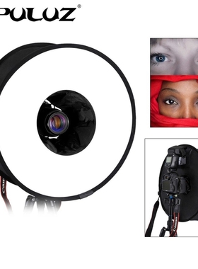 PULUZ 45cm Ring Softbox Speedlight Round Style  Flash Light