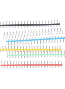 High Quality 10pcs Pin Header Connector Male 2.54mm Pitch Pi