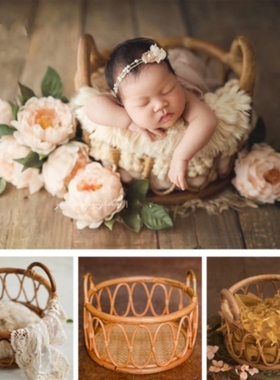 Newborn Photography Props Posing Baskets Baby Photo Basket