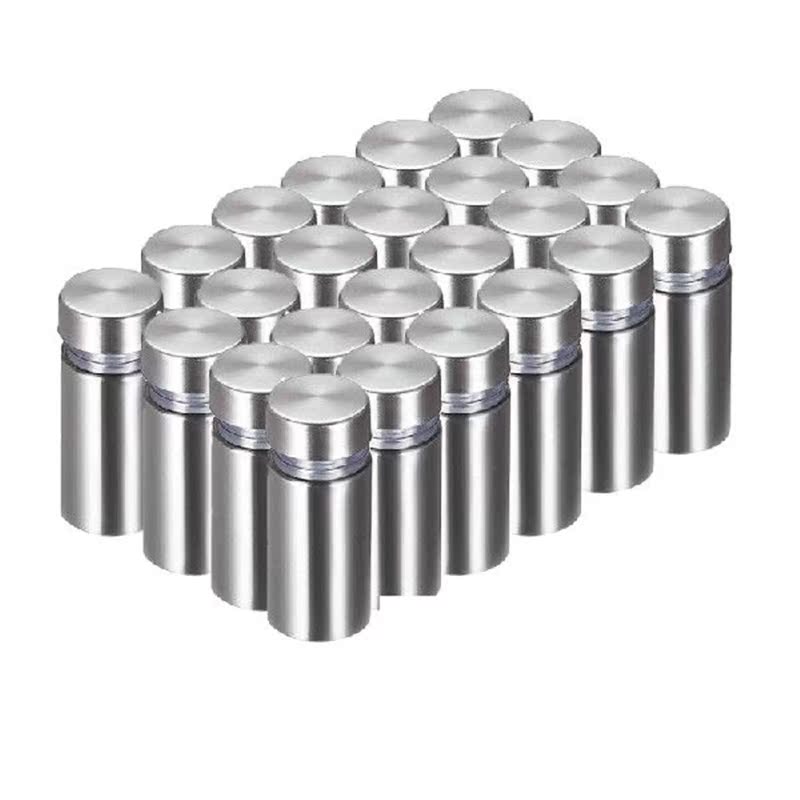 24 Packs Advertising Screws Standoff Mounts Glass Acrylic