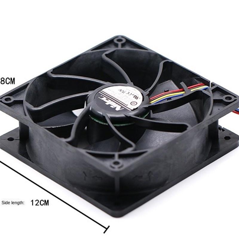 For Nidec V12E12BS2B5-07 A021 12038 12cm 12V 3.0A Server Vio