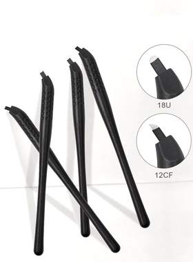 10pcs Disposable Microblading Pen with 18U pins Needles  Pe