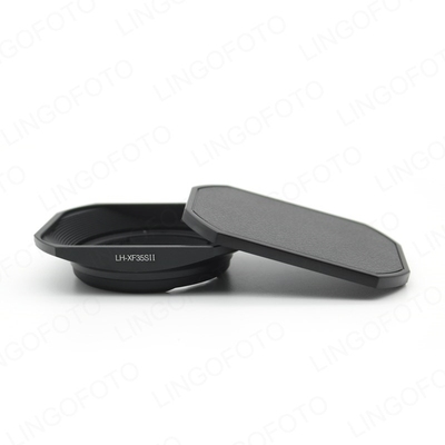 LH JXF35S II Metal Square Lens Hood Black Sliverfor Fujifil