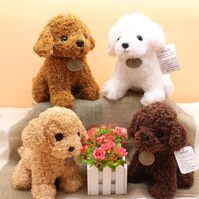 Plush Teddy Dog Doll Cute Simulation Stuffed Animal Puppy T