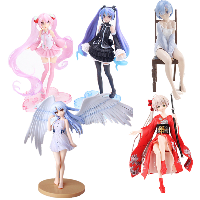 Japanese Anime Hatsune Miku Figure Sexy Character Ornaments