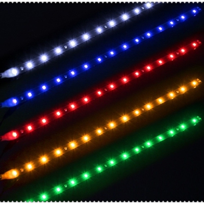 2 patch waterproof car soft light with motorcycle decorativ