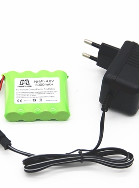 4.8V 3000mah NiMH Battery   and Charger  Rc  Cars  Robots Bo
