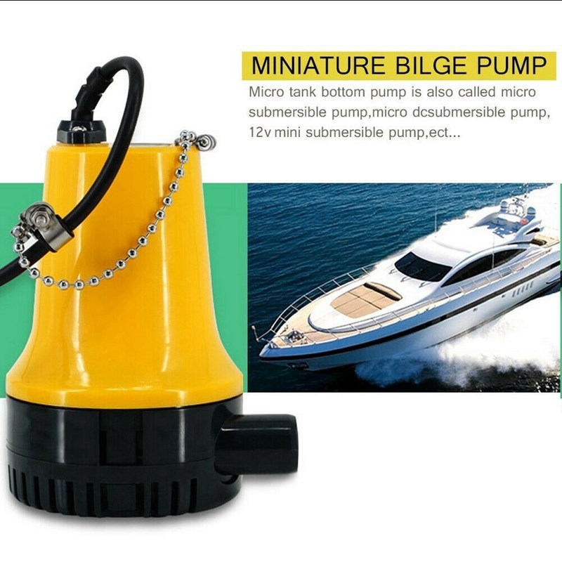 12V Submersible Water Pump 1620GPH 6000L/H Clean Clear Dirt