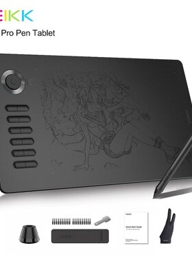 VEIKK A15 Pro Digital Drawing Tablet of 10 x 6 inch graphic