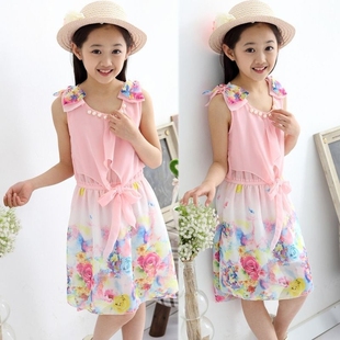 chiffon baby girl summer skirt kids clothes