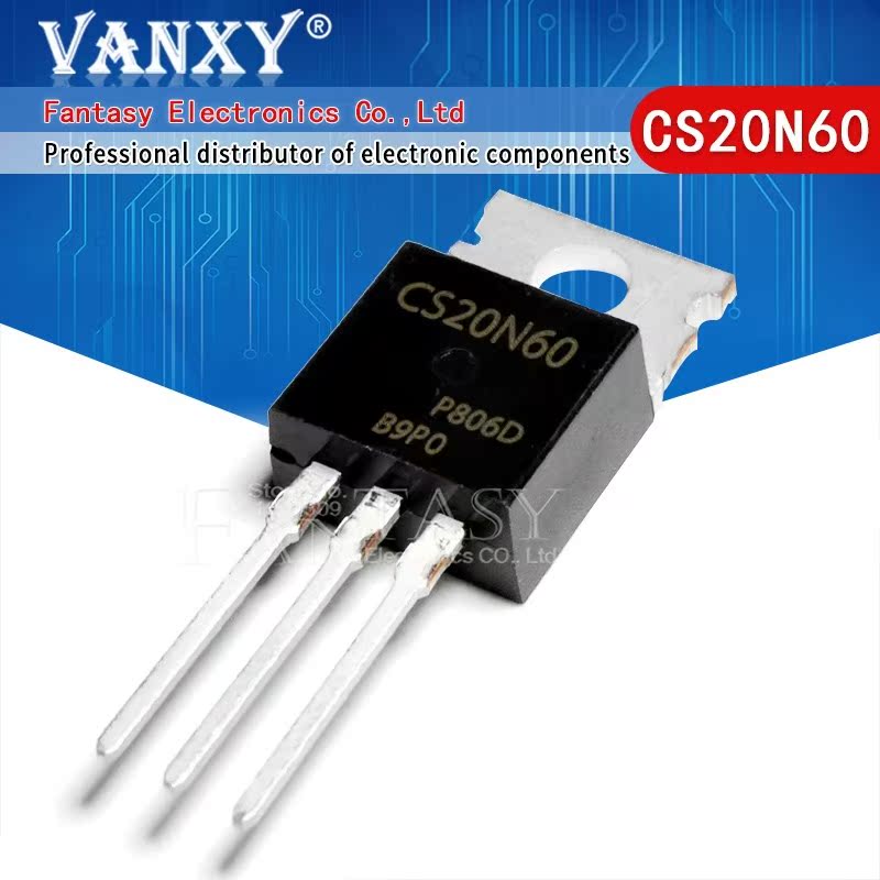 10pcs CS20N60 TO-220 20N60 TO220 CS20N60A8H FET authentic