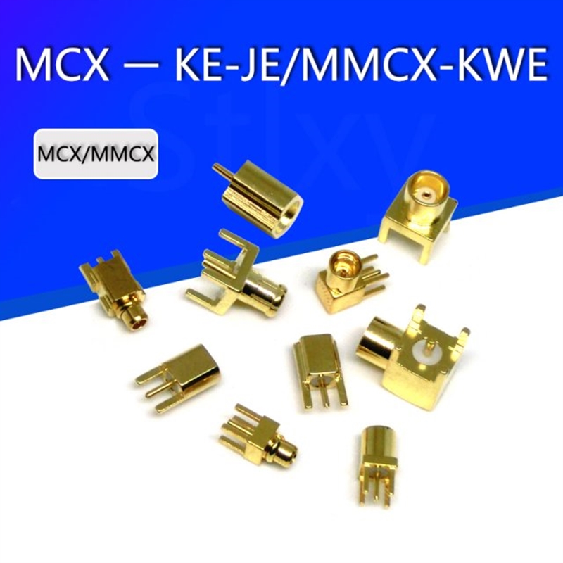 MCX-KE/MMCX-JE female straigh Jack RF Coaxial Connector Adap