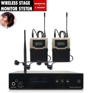 In Ear UHF Wireless Monitor System Professional for recordi