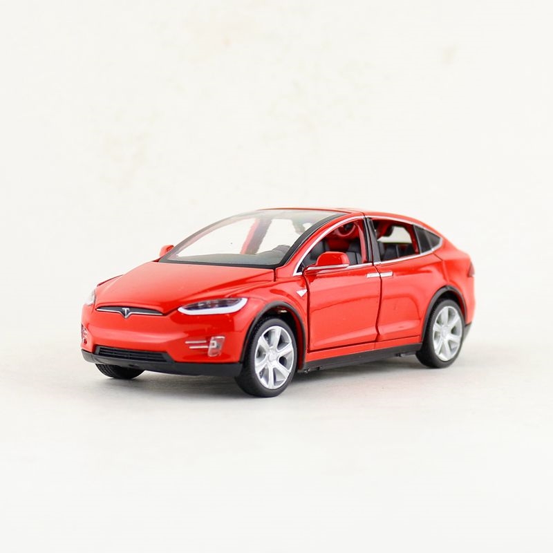 Proswon/1:32 Scale/Diecast Toy Model/Tesla Model X90 SUV/So