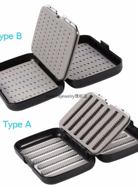 Double Layers Sponge Fly Fishing ackle Box hickened Waterp