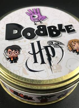 spot it and dobble Harried card game table For Dobbles Kids