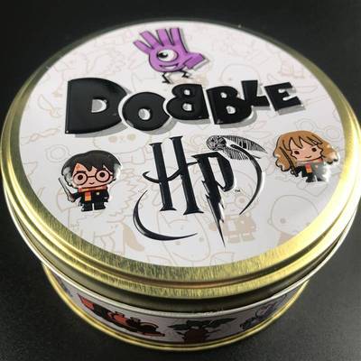 spot it and dobble Harried card game table For Dobbles Kids