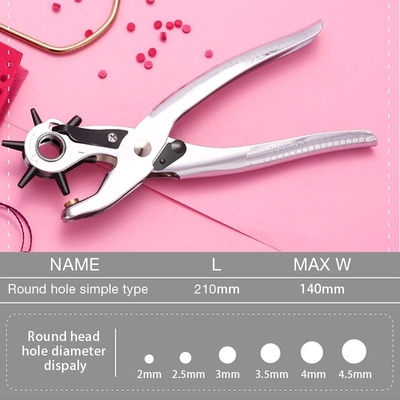 Punch Plier Hole Punching Machine Round Hole Perforator Tool