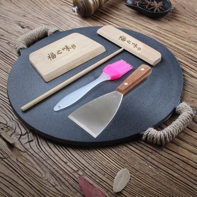 A2 Pancake Pot Cast Iron cakes Uncoated Fried Nonstick  Hous