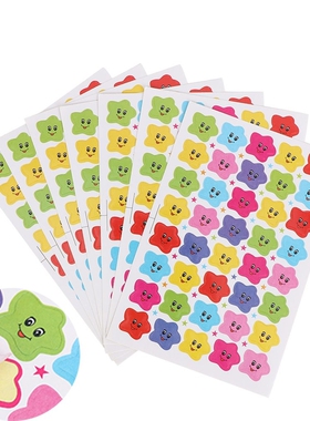 10sheets=400Pcs Smiley Face Star stickers Decal School Cute