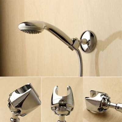 360 Adjustable Bathroom Wall Shower Head Holder Mount Suctio
