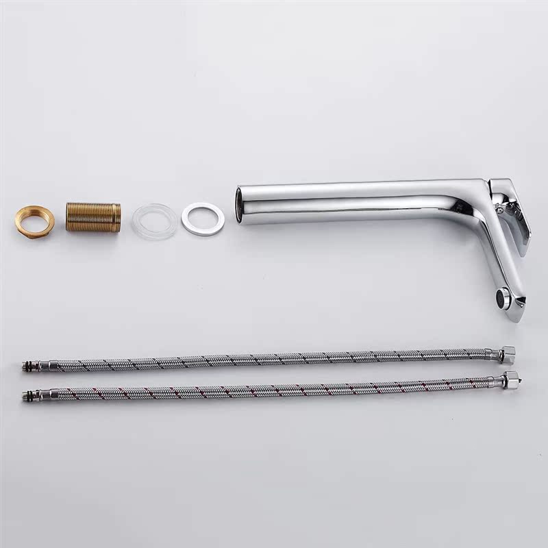 Tall Basin Faucet Modern Counter Top Basin Mixer Taps Bathro