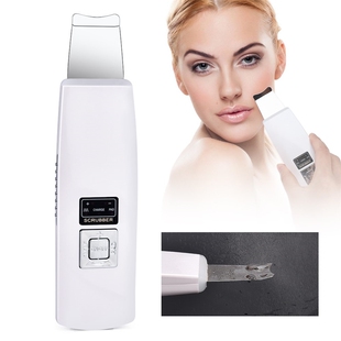 Ultrasonic Face Cleaning Skin Scrubber Deep Cleanser Blackh