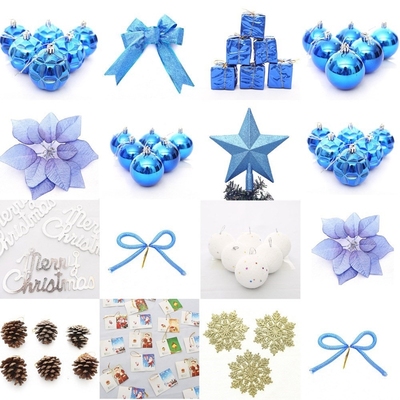 Christmas tree ornament  package of Christmas decorations