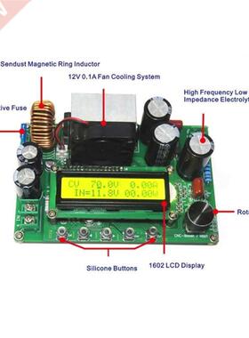 DPX800S DC-DC NC CV CC Booster Module Boost 12V~120V 0-15A A