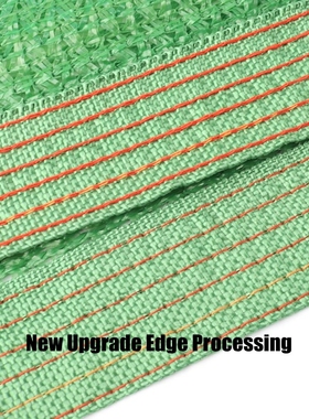 Customized 2.34x5m Green Anti-UV HDPE Sunshade Net