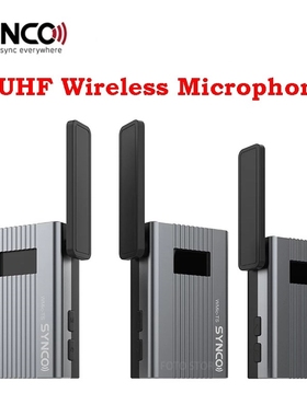 SYNCO WMic TS Mini Wireless lapel Mic  UHF Wireless Microph