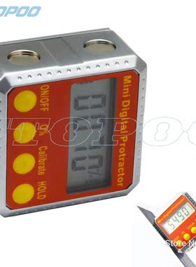 Mini Magnets Digital Protractor electronic Inclinometer Digi