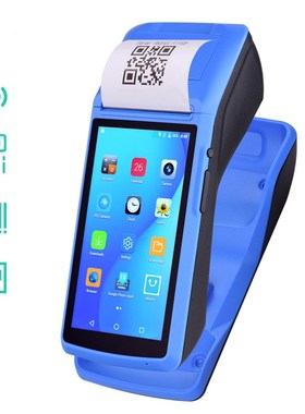 All in One Handheld ernal Receipt Printer with 5 Inch ouchsc