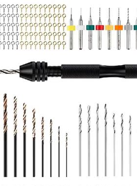 Hand Drill Bits Set Pin Vise Hand Drill 21 Pcs
