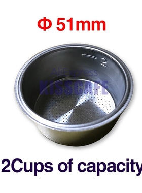 51mm Coffee Bottomless Portafilter  Delonghi EC680/EC685 Sta