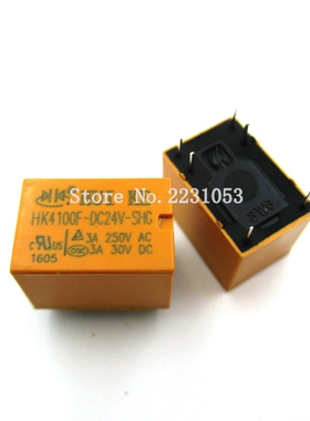 5PCS/LOT  HK4100f-DC24V-SHG Relay hk4100F-DC24V HK4100F 24 V