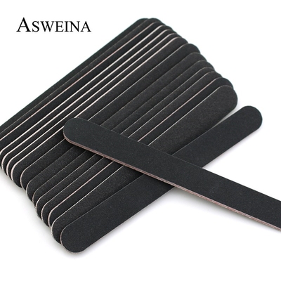 ASWEINA 5Pcs/Lot Nail Files 100/180 Nail Art Sanding Buffer